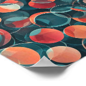 Abstrakter Hintergrund Poster (Ecke)