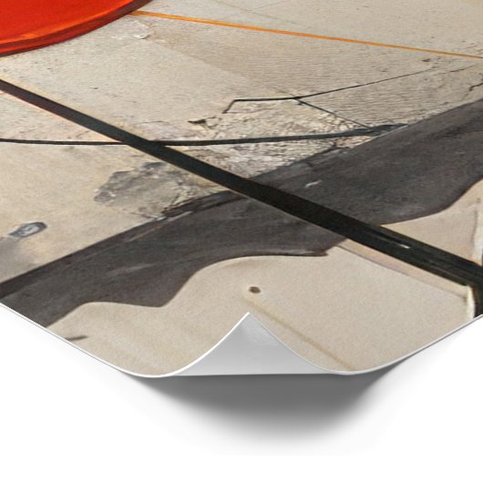 Abstrakter Hintergrund Poster (Ecke)