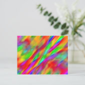 Abstrakter Hintergrund Postkarte (Stehend Vorderseite)
