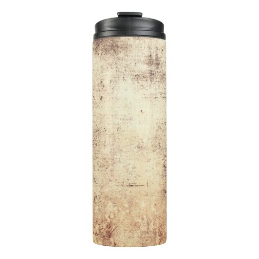 Abstrakter Hintergrund, Retro, abstrakt Thermosbecher (Vorderseite)