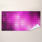 Abstrakter Hintergrund. rosa geometrischer Hinterg Badehandtuch (Badehandtuch)