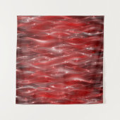 abstrakter Hintergrund. roter Hintergrund mit Well Wandteppich (Vorderseite (Horizontal))