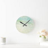 Abstrakter Hintergrund Runde Wanduhr (Zuhause)