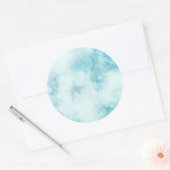 Abstrakter Hintergrund Runder Aufkleber (Umschlag)