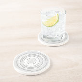 Abstrakter Hintergrund Untersetzer (Seite)