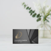 Abstrakter Hintergrund Visitenkarte (Stehend Vorderseite)