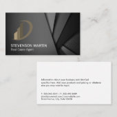 Abstrakter Hintergrund Visitenkarte (Vorne/Hinten)