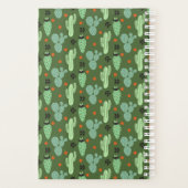 Abstrakter Hipster Cactus Desert Pattern Planer (Rückseite)