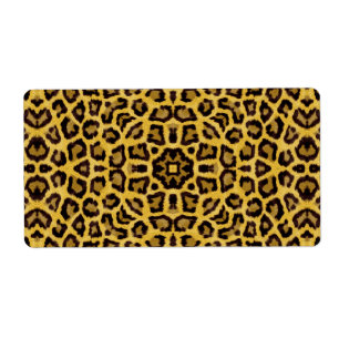 Abstrakter Hipstercheetah-Tierdruck