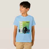 Abstrakter Hockeyschläger (männlich) T-Shirt (Vorne ganz)