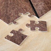 Abstrakter Holzwürfel Puzzle (Seite)