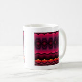 abstrakter Horizont Kaffeetasse (VorderseiteRechts)