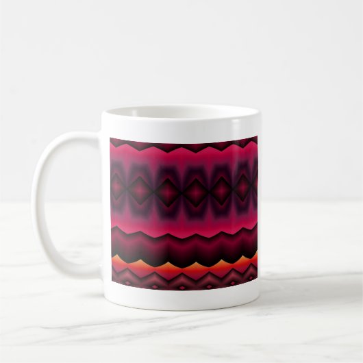 abstrakter Horizont Kaffeetasse (Links)
