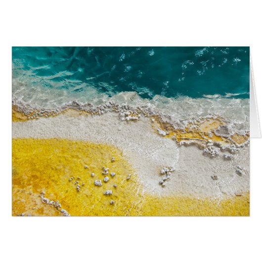 Abstrakter Hot Spring Yellowstone Nationalpark (Vorderseite (Horizontal))