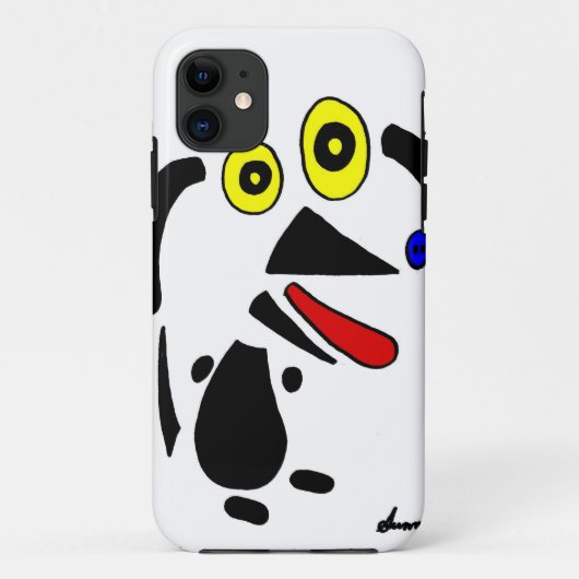 Abstrakter Hund iPhone 5 Case (Rückseite)
