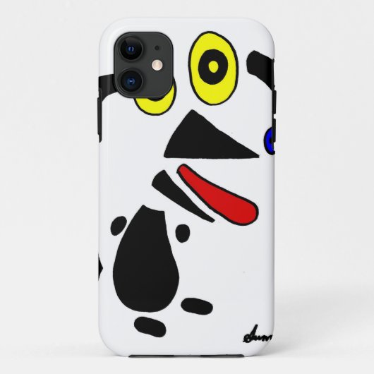 Abstrakter Hund iPhone 5 Selten Fall Case-Mate iPhone Hülle (Rückseite)