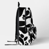 Abstrakter Hundepapierdruck Bedruckter Rucksack (Links)