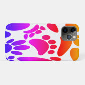 Abstrakter Hundepapierdruck Case-Mate iPhone Hülle (Rückseite (Horizontal))