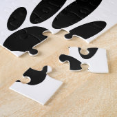 Abstrakter Hundepapierdruck Puzzle (Seite)