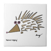 Abstrakter Igel Fliese (Vorderseite)