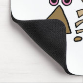 Abstrakter Igel Mousepad (Ecke)