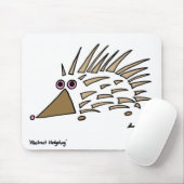 Abstrakter Igel Mousepad (Mit Mouse)