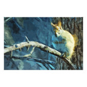 Abstrakter Impressionismus Fotodruck (Vorne)