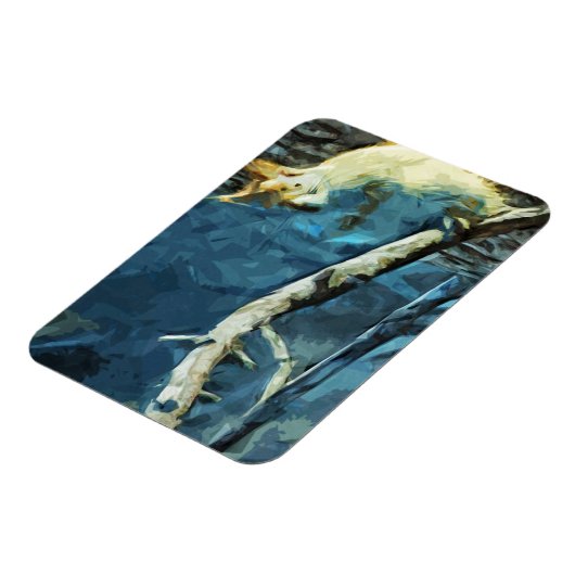 Abstrakter Impressionismus Magnet (Linke Seite)