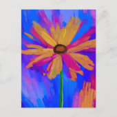 Abstrakter Impressionist Painting Postcard Postkarte (Vorderseite)