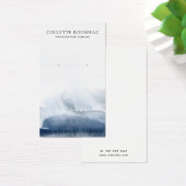 Abstrakter Indigo-Watercolor-Wash (Schreibtisch)