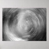 Abstrakter Infrarot-Swirl Poster (Vorne)