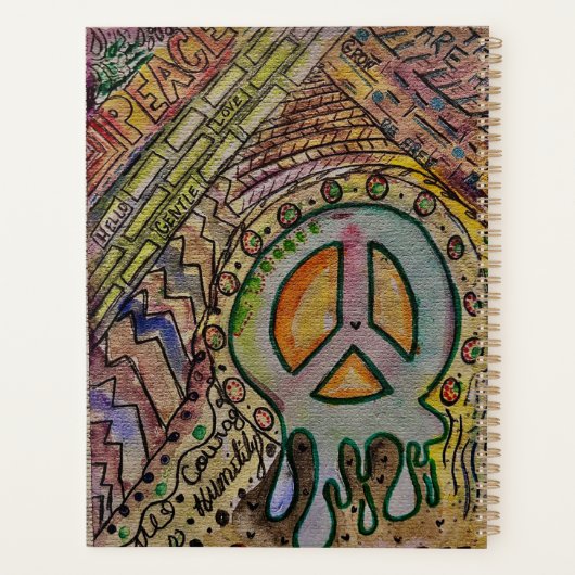 Abstrakter innerer Friedensplan Planer (Rückseite)