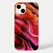 Abstrakter iPhone Case mit mehreren Farben (Rückseite)