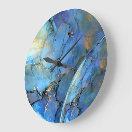 abstrakter Ischifi-Orden Große Wanduhr (Winkel)