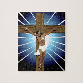 Abstrakter Jesus Christus Puzzle