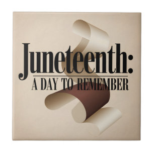 Abstrakter Junetag Fliese