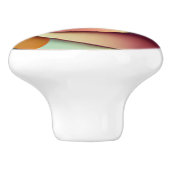 Abstrakter Juwel Tonic Keramikknauf (Seitenansicht)