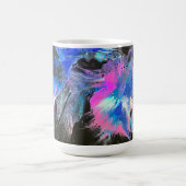 Abstrakter Kaffeebecher Electric Bloom Kaffeetasse (Mittel)