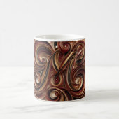 Abstrakter Kaffeebecher Kaffeetasse (Mittel)