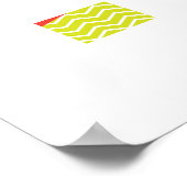 Abstrakter Kaffeetasse-Trend Contemporary Art Poster (Ecke)