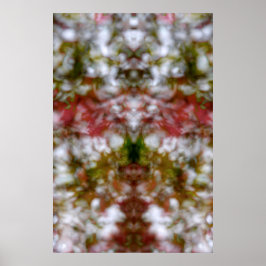 Abstrakter Kaleidoskop Poster