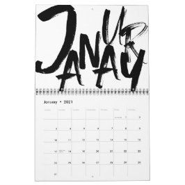Abstrakter Kalender