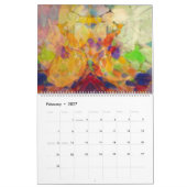 Abstrakter Kalender (Feb 2027)