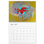 Abstrakter Kalender (Mär 2027)