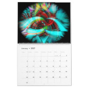 Abstrakter Kalender (Jan 2027)