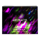 Abstrakter Kalender 2025 - MultiMediaSusan (Titelbild)