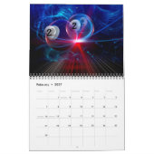 Abstrakter Kalender des Pool-2018 u. des Billard (Feb 2027)