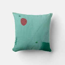 Abstrakter Kehlkopf Kissen