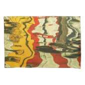 Abstrakter Kissenbezug Ascona Reflexion (Vorderseite)