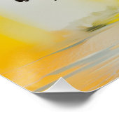 Abstrakter Klavier Katzenbaum Hexerei Kunst, Dicht Poster (Ecke)